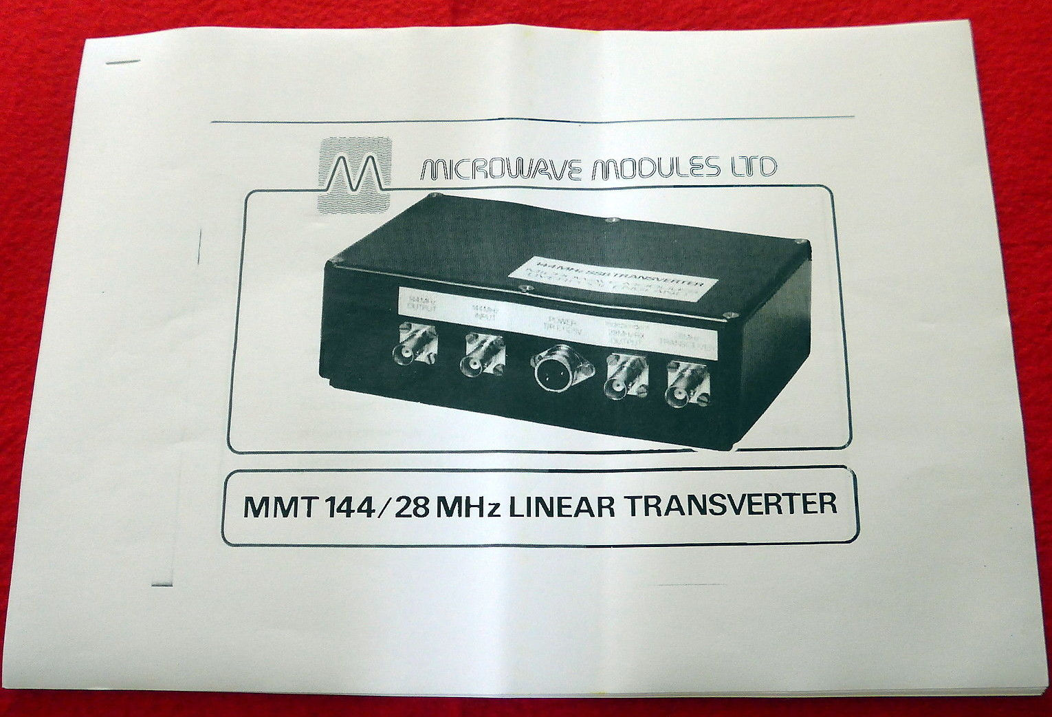 Microwave Modules MMT 144-28-HP